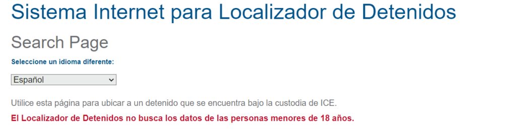 buscar familiar detenido por el ICE
como actuar frente a ice
ice que es
ice localizador de detenidos
como poner saldo a un detenido por ice
ice dhs
ice en español