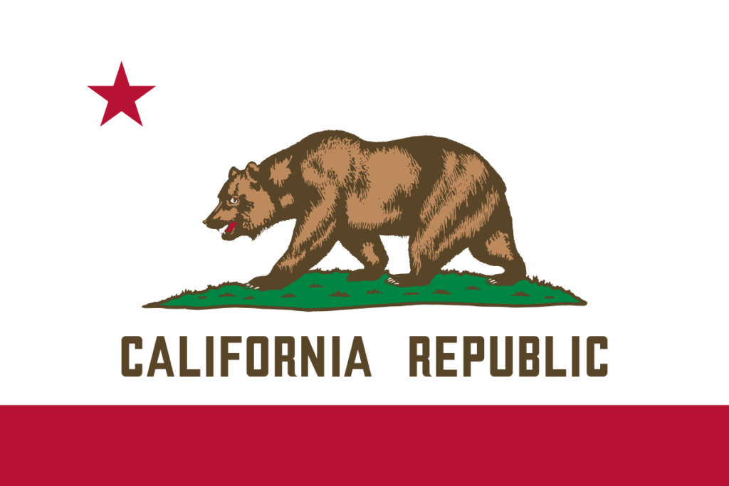 bandera de california